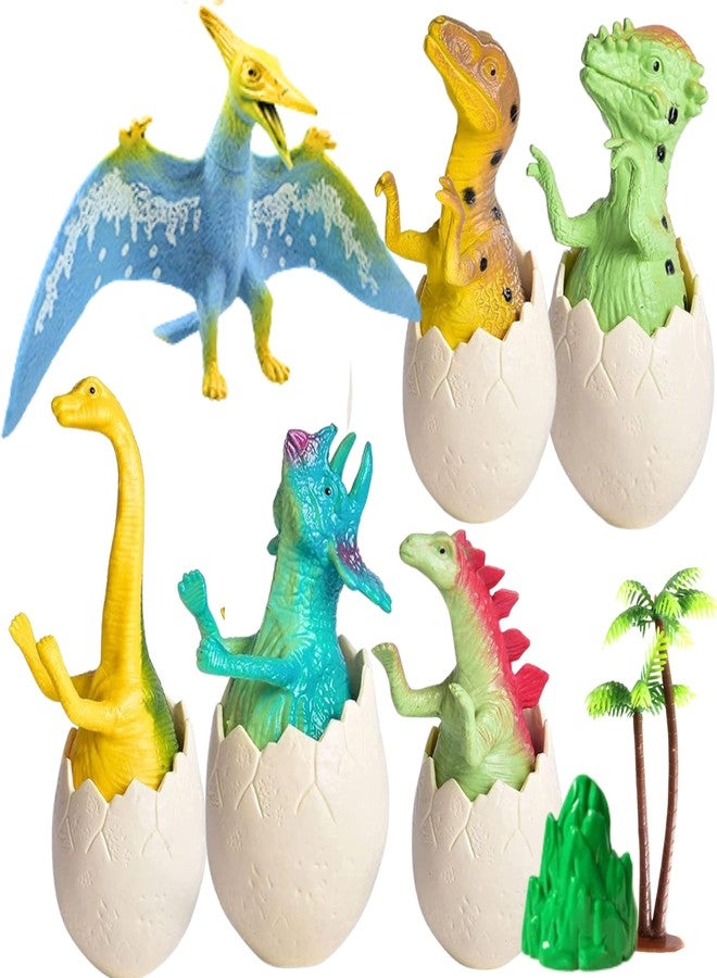 Mallexo Dinosaur Animals Toy for Kids | 10 PCS Prehistoric Realistic Action Figurine Dino Eggs | Assorted Dinosaurs Animal Toys Playset for Boys & Girls Birthday Gifts for Children Decoration Items - Image 1